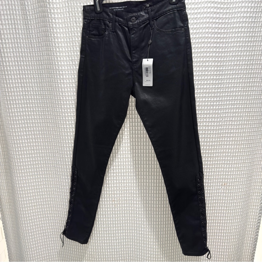 AG Farrah Skinny Ankle Side Lace Women’s Jeans